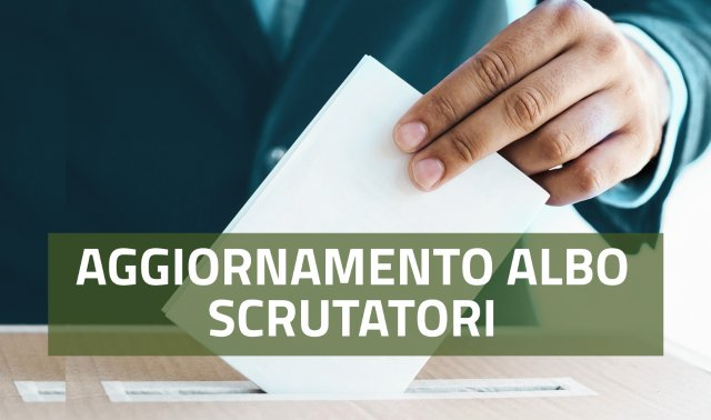 titolo immagine Immagine di Aggiornamento Albo delle persone idonee all'Ufficio di Scrutatore di Seggio Elettorale